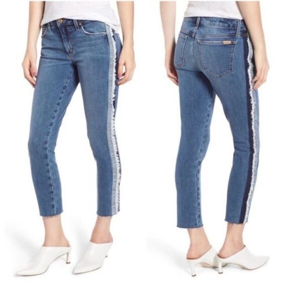Joe's Jeans the Icon Mid rise Skinny Crop Madera 32 - Picture 1 of 11